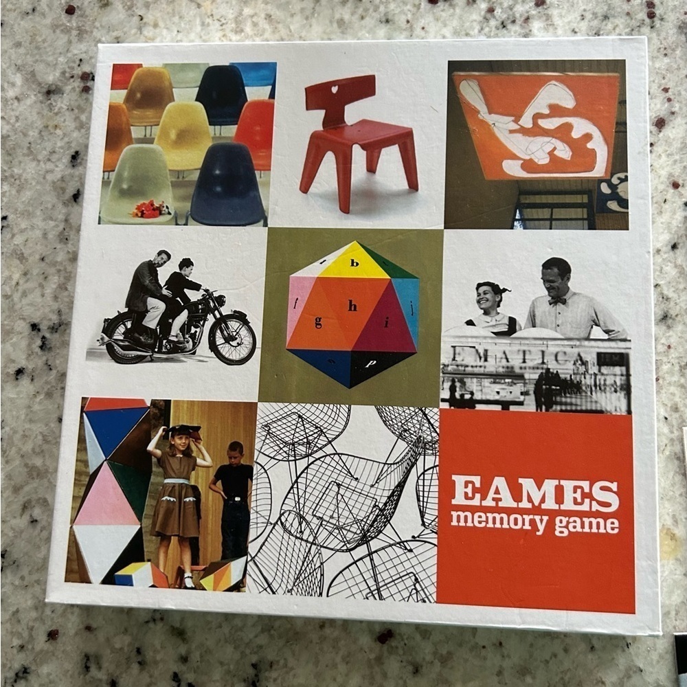 Eames Memory Game Charles & Ray Eames Designs Mid Century Modern

'